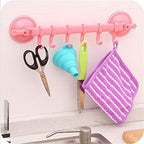 Magic Suction 6 Hook Storage Rack